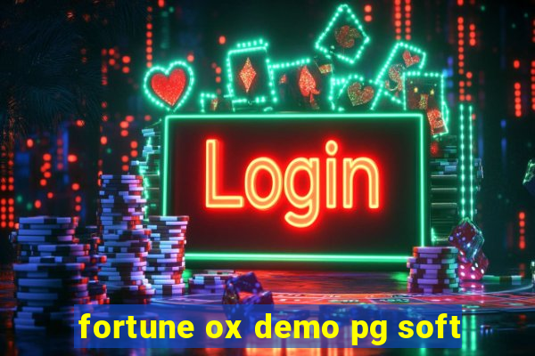 fortune ox demo pg soft